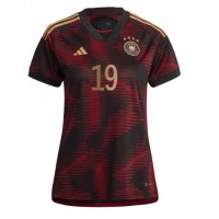 Tyskland Leroy Sane #19 Fotballklær Bortedrakt Dame VM 2022 Kortermet